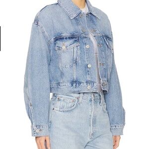 Re-Done Palmer Denim Jacket Size S Original Price $268 NWT